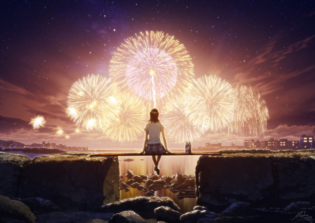 となりまちのはなび - mocha@新刊委託中