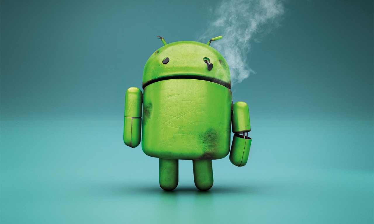 Broken Android