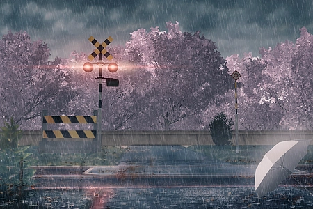 8月的雨