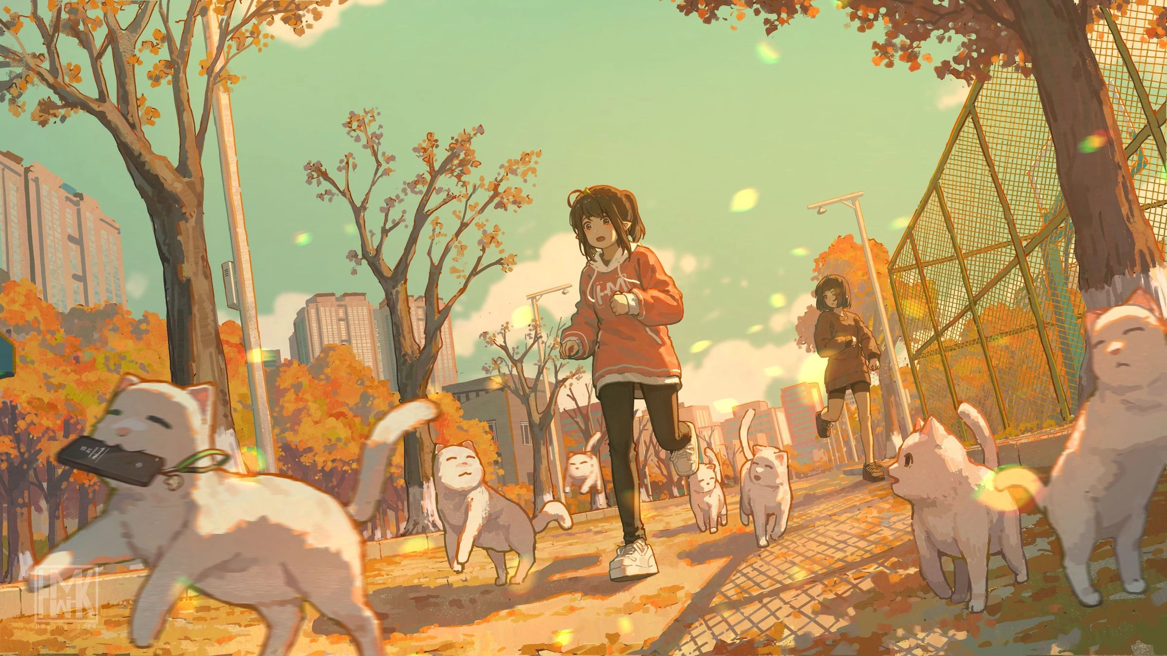 花铭 - 小云兮猫猫队-抢手机~