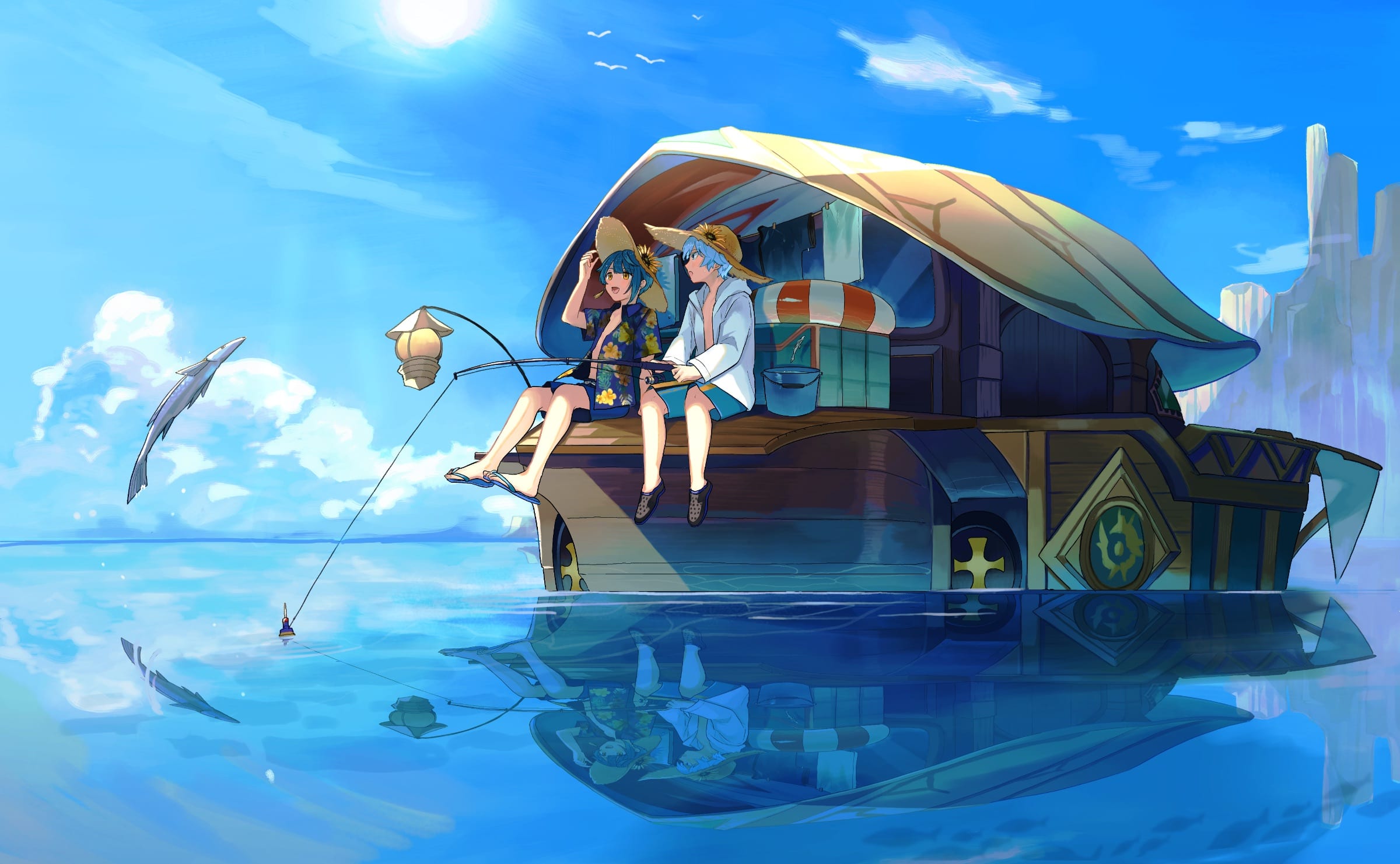 青い夏