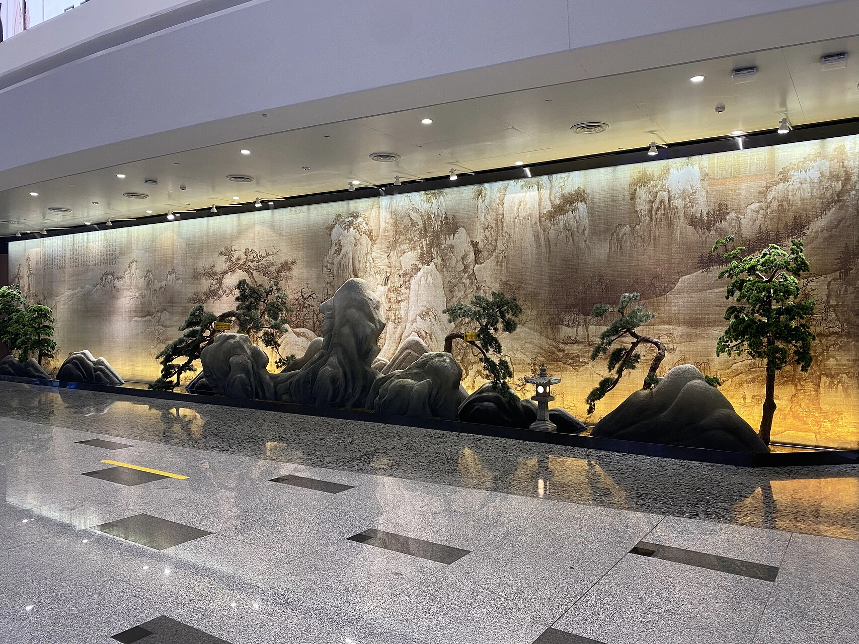 大兴机场 - 壁画